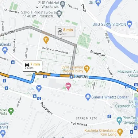 Apartament Jaworska 4 Z Balkonem 24h -vat23- Wrocław